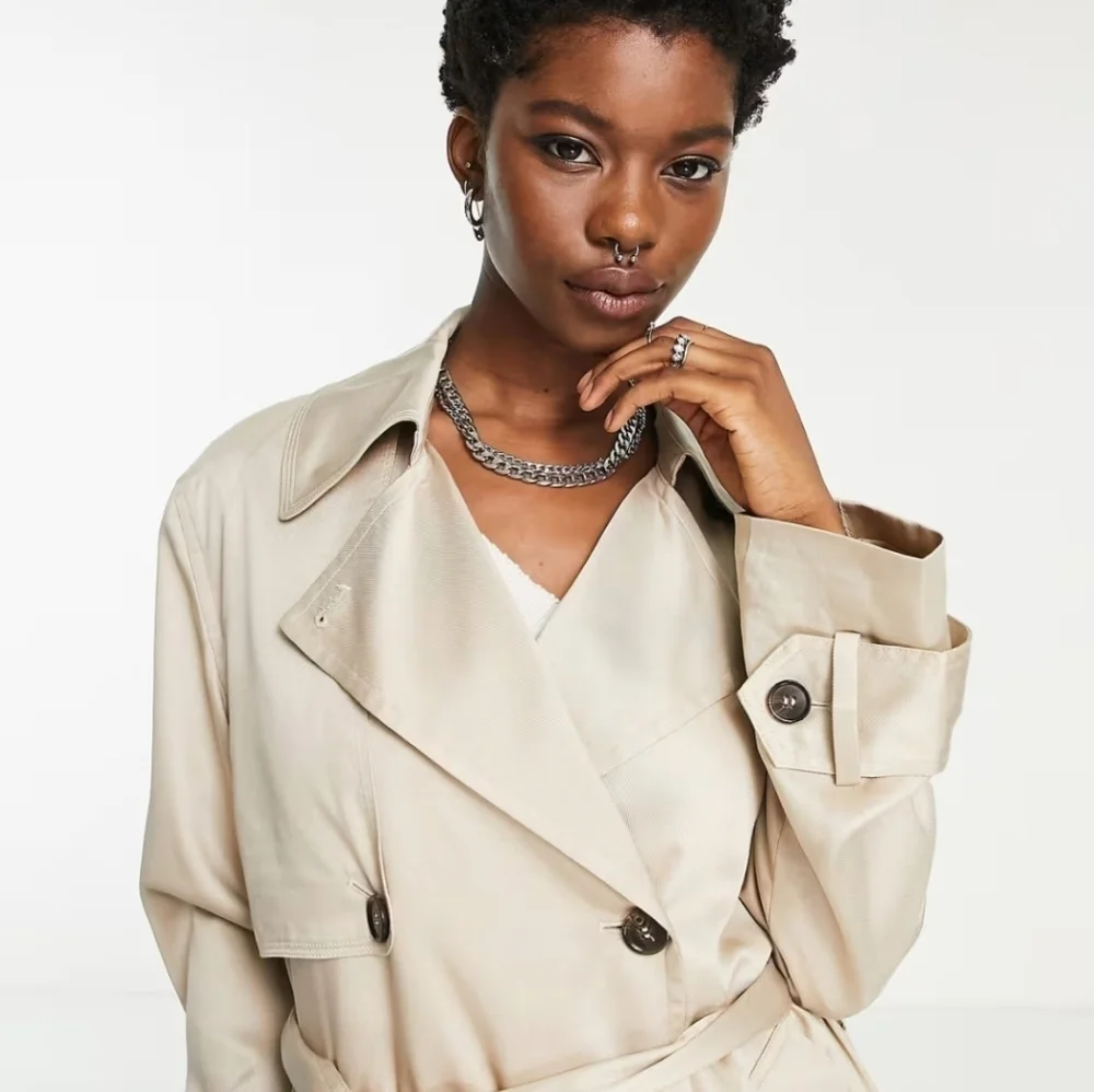 Weekday Cassidy Tench Coat - Picture 7 of 7